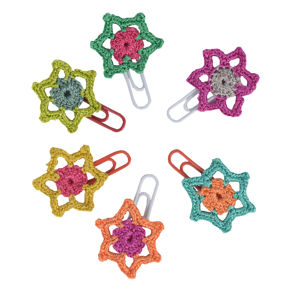 STAR PAPERCLIPS (SET OF 6)
