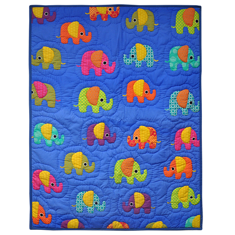 HAATHI CRIB QUILT