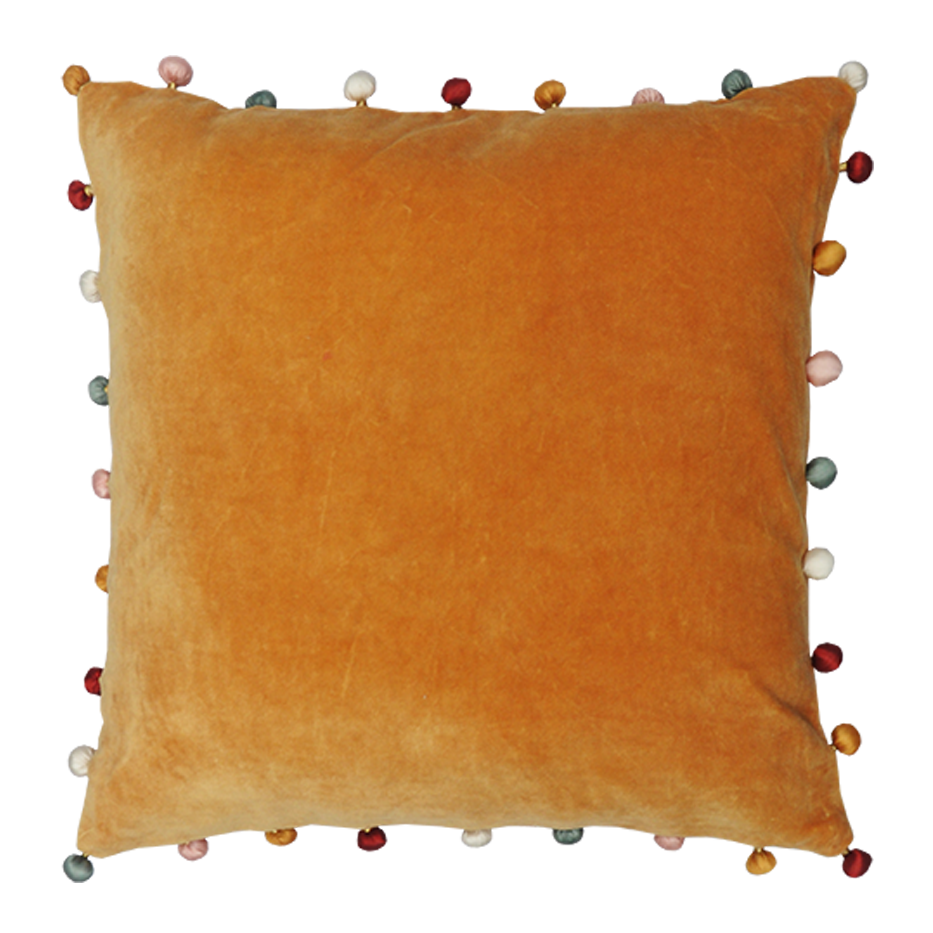 POTLI CUSHION COVER OCHRE