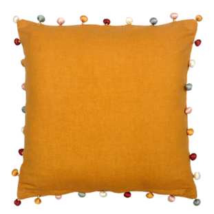 POTLI CUSHION COVER OCHRE