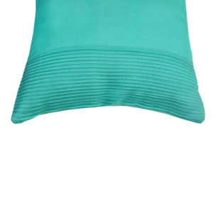 PLEATED GOLD PINTUCKS BLUE