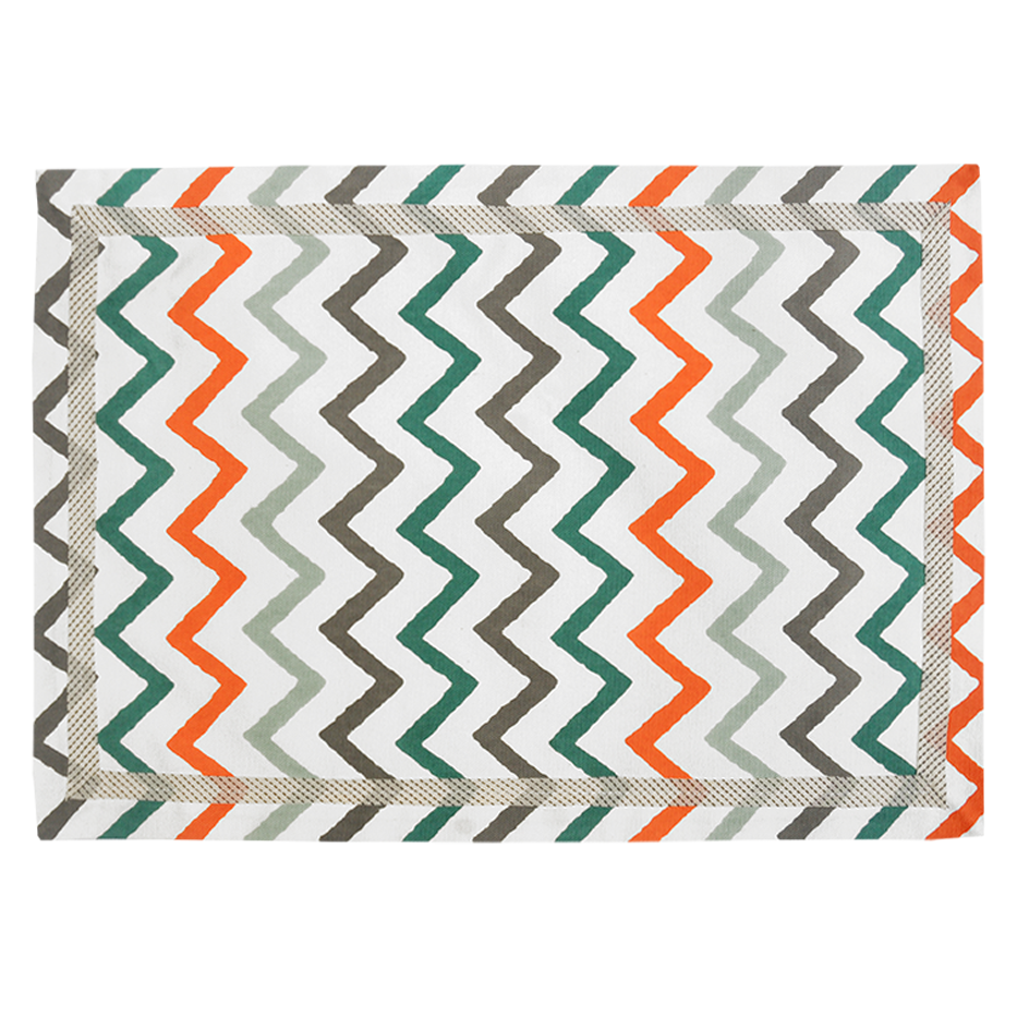 CHEVRON PRINTED MAT