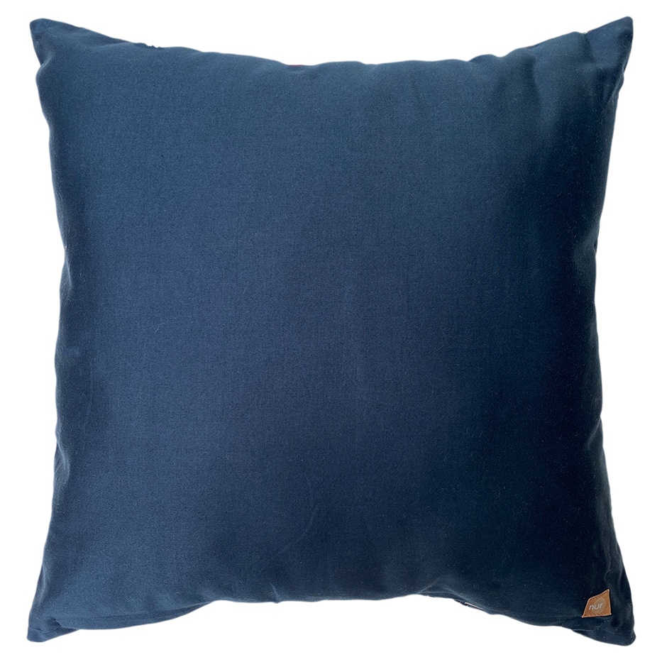 FLORAL BORDER CUSHION COVER