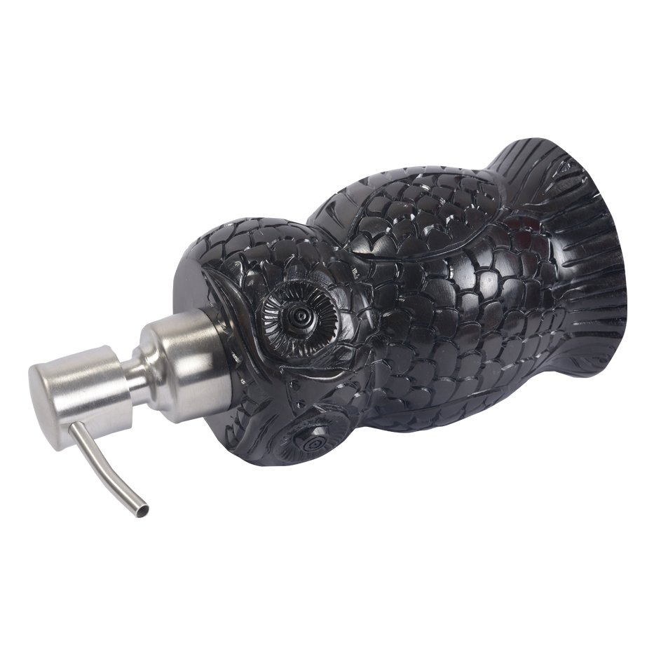 BLACK OWL SOAP DISPENSER