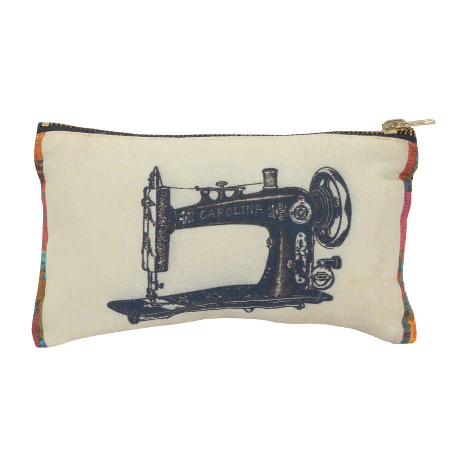 VINTAGE SEWING MACHINE POUCH