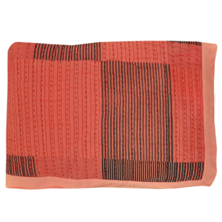 STRIPY RED PATCH QUILT